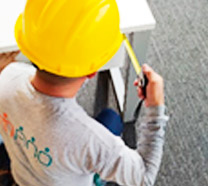 Instalación de mobiliario