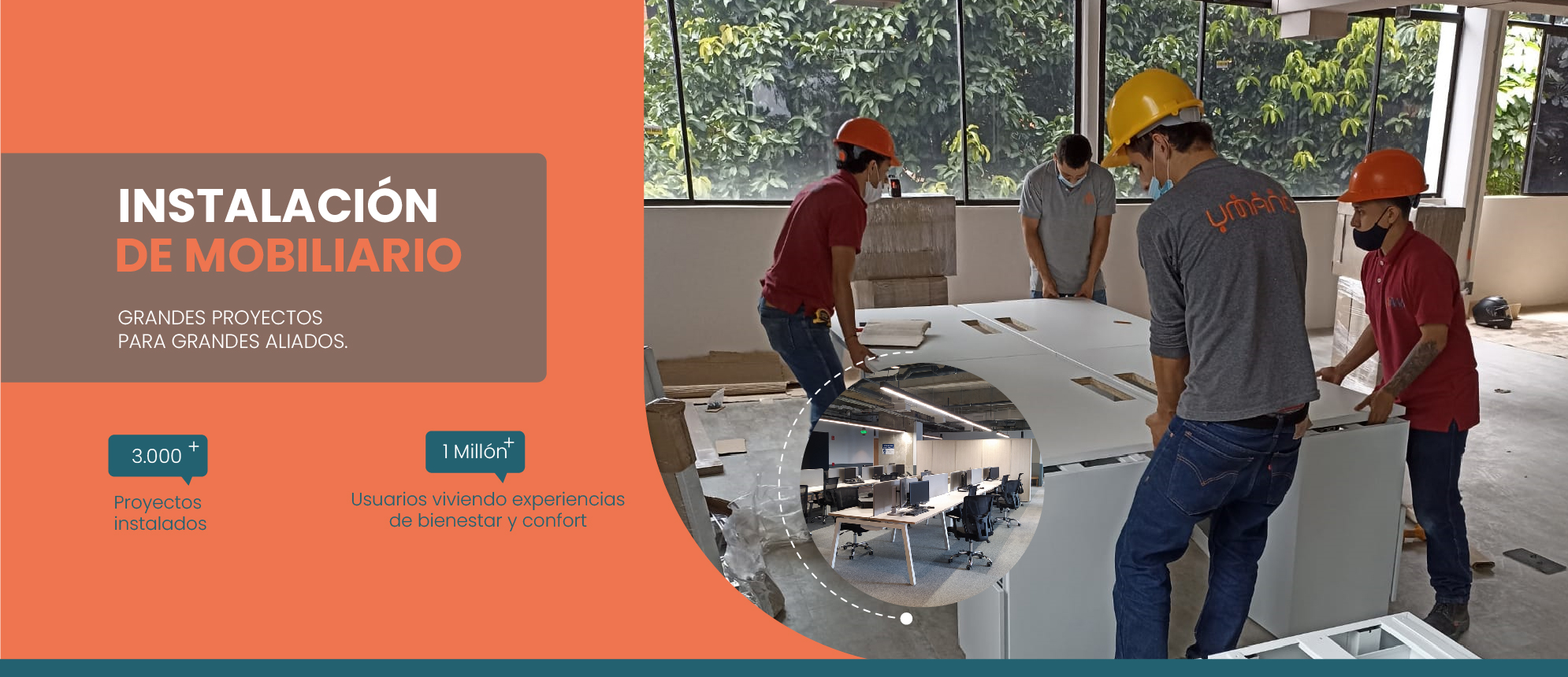 Instalación de mobiliario 2